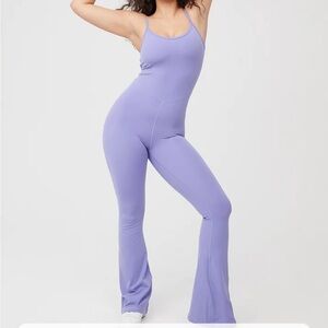 aerie flare jumpsuit